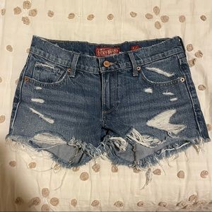 Lucky Brand The Cut Off short size 25